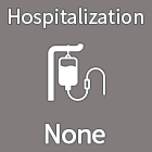 Hospitialization None