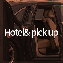 Hotel & pick up