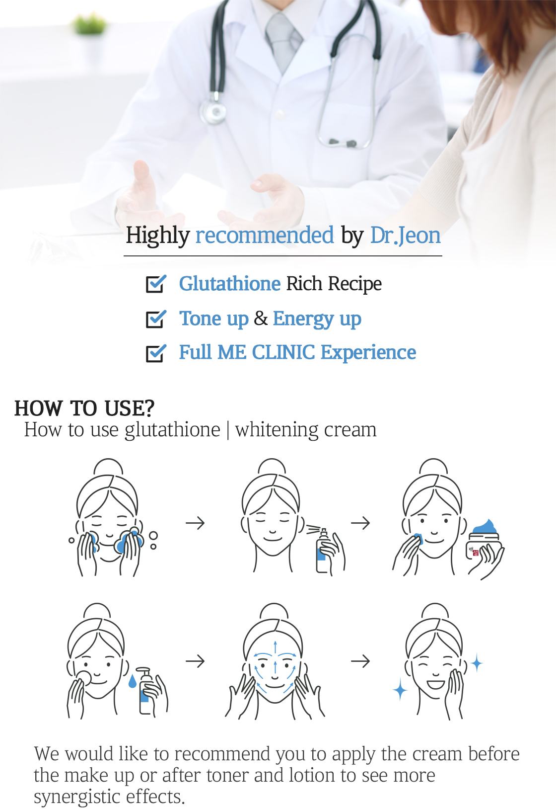 Highly ecommended by Dr.Jeon